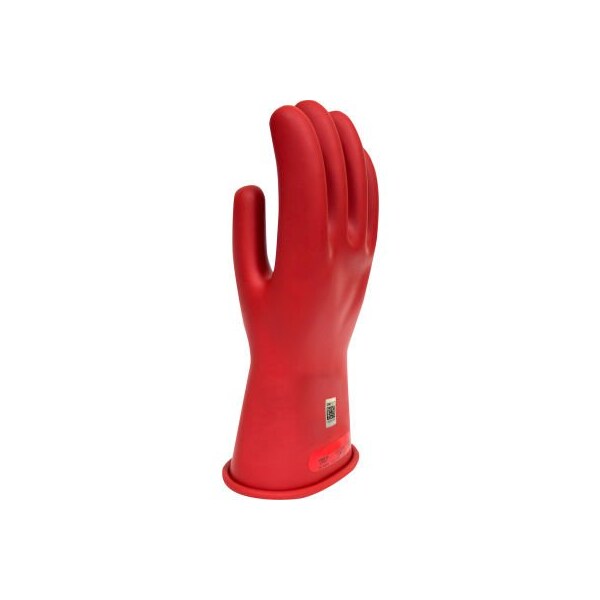 ArcGuard Class 0 Rubber Voltage Gloves, Red, Size 11,
